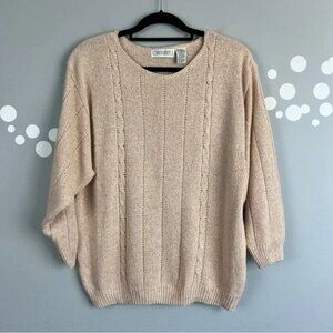 Pretense Vintage 80's Knit Top Size 20W